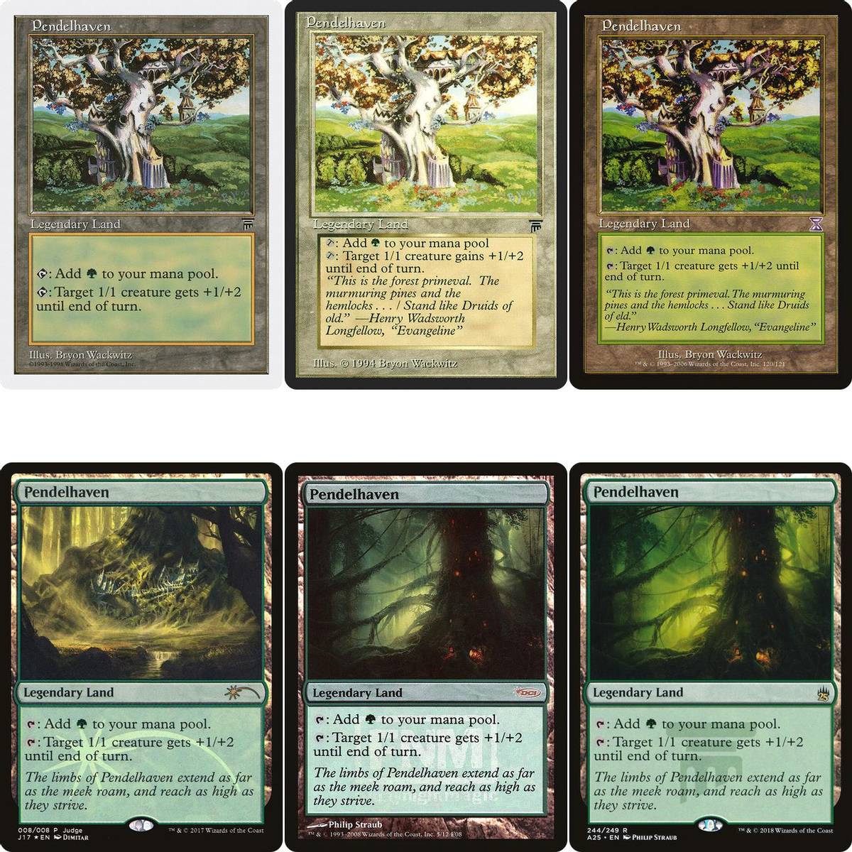 Magic the Gathering, Pendelhaven, Legendary Land Magic The Gathering