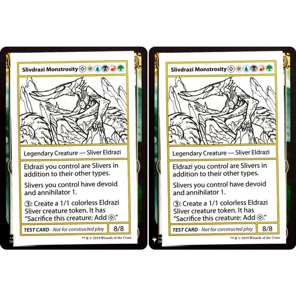 Slivdrazi Monstrosity Mtg